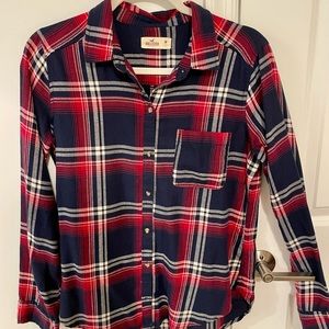 Hollister flannel shirt